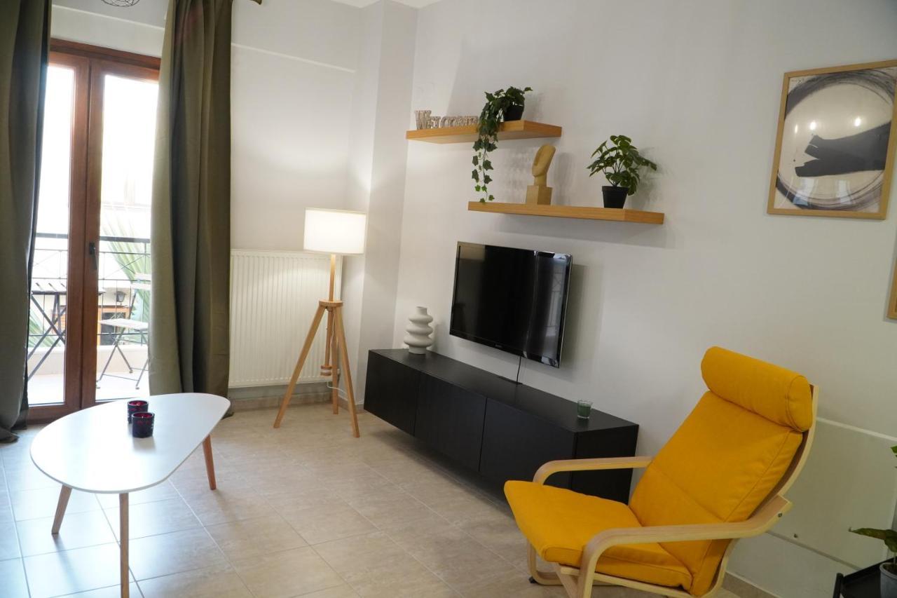 Modern Apartment In Οld Τown Thessalonique Extérieur photo