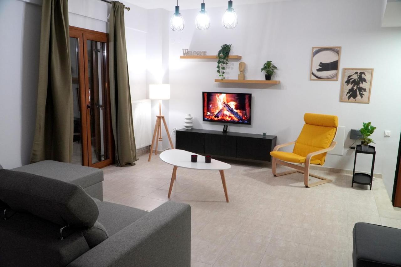 Modern Apartment In Οld Τown Thessalonique Extérieur photo