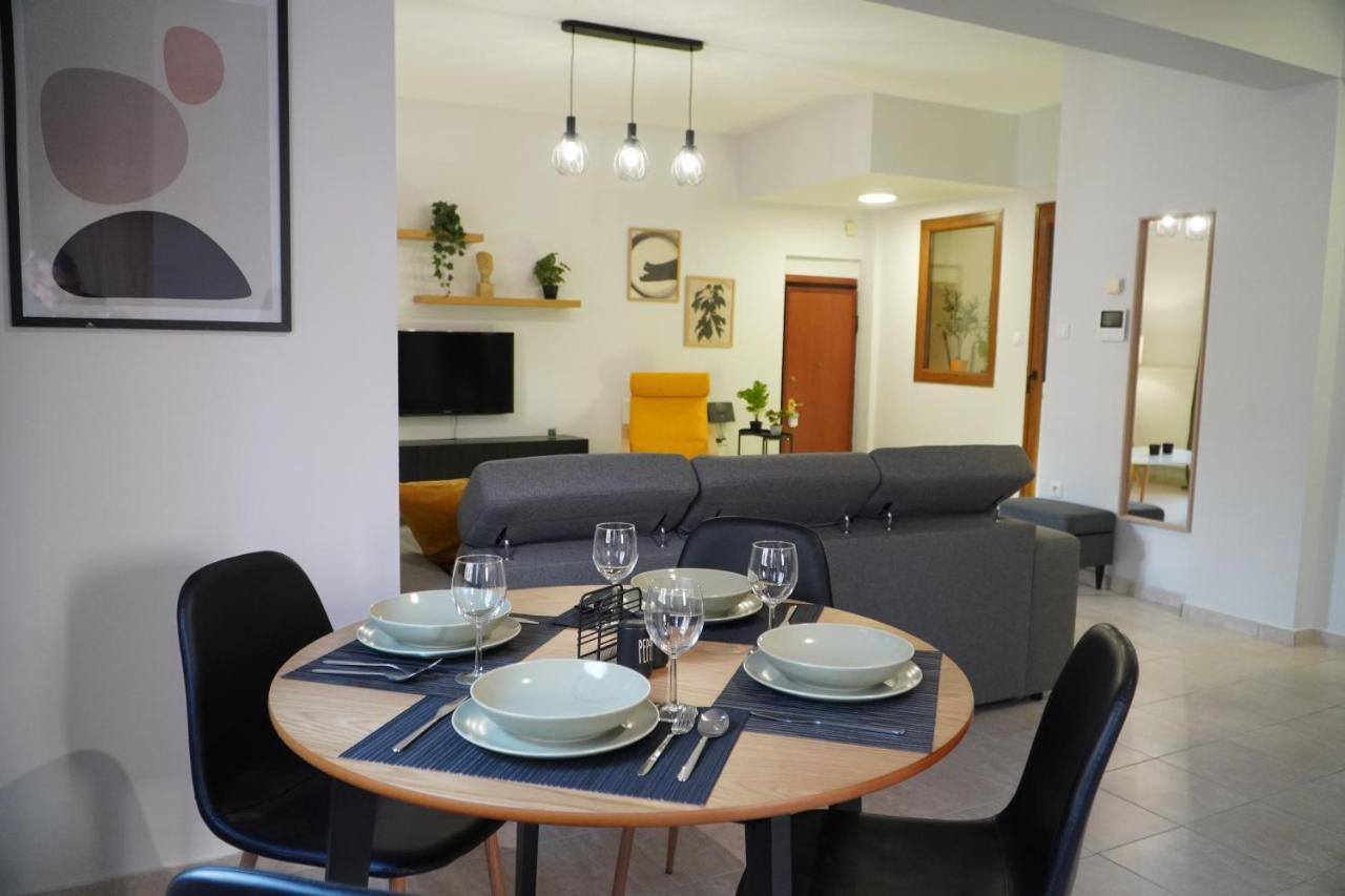 Modern Apartment In Οld Τown Thessalonique Extérieur photo